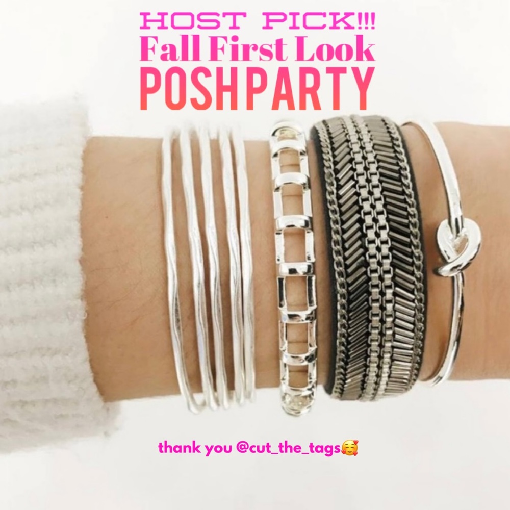 :: Stella & Dot⚔️SILVER Carter Bracelet